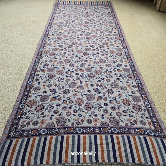 NWOT Cashmere Jacquard Jamawar Scarf Shawl - Picture 9 of 15